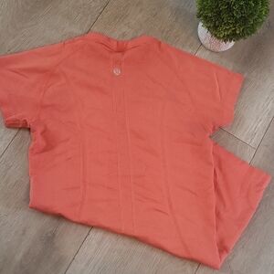 Lululemon Orange Athletic T-Shirt l Bundle For Free